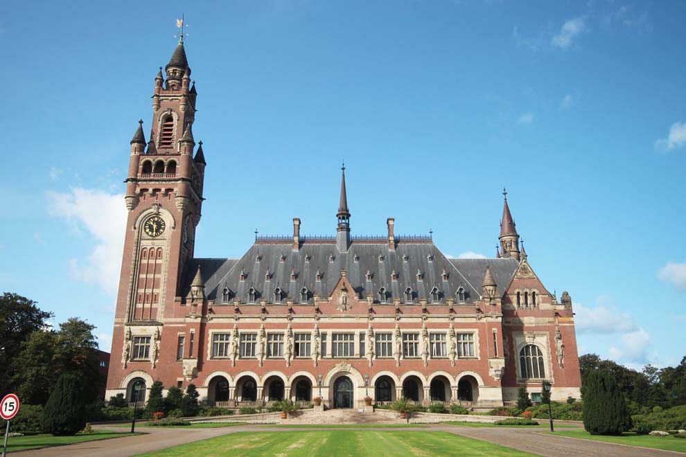 El Palacio de la Paz, en La Haya, Holanda.