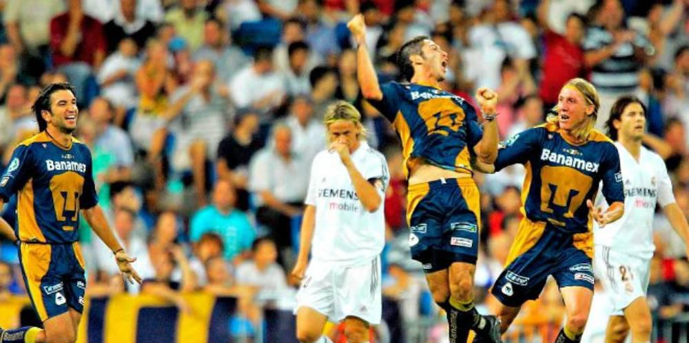 Hace 16 años Pumas ganó a los "Galácticos" del Real Madrid en el Bernabéu Gaceta UNAM