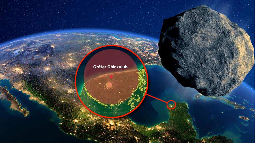 Asteroide, no cometa, lo que chocó en Chicxulub - Gaceta UNAM
