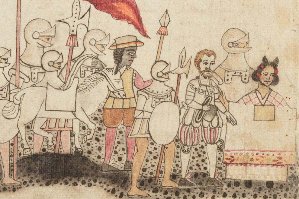  Imagen de Hernán Cortés delineada por la historia